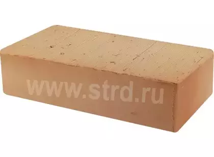 Кирпич строительный полнотелый Красный гладкий 250*120*65мм М150кг/см2 Псковский