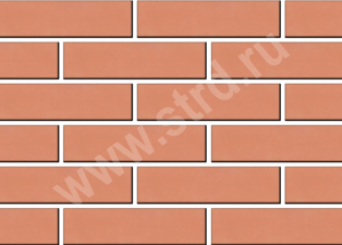 Кирпич облицовочный пустотелый КСПГ-Ф Клинкер гладкий 250*120*65мм М200кг/см2 Рубелэко